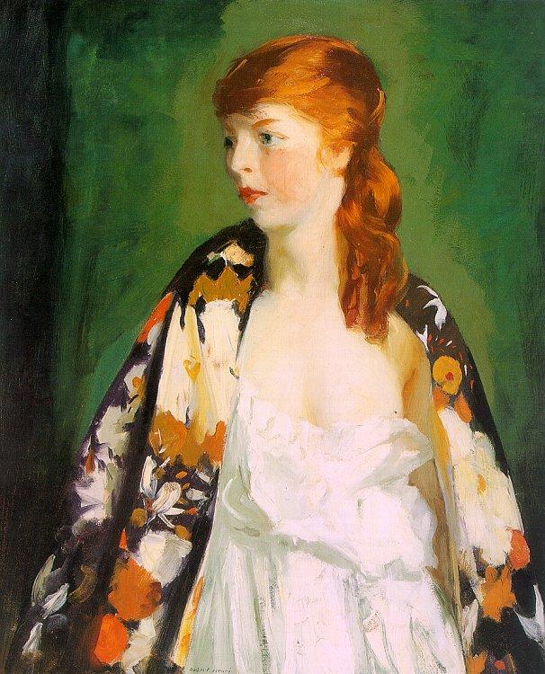 Robert Henri Edna oil painting image